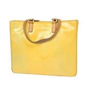 Pre-owned Fabric louis-vuitton-bags Louis Vuitton Vintage , Yellow , D...