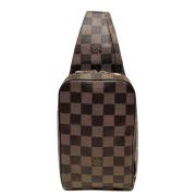 Pre-owned Canvas shoulder-bags Louis Vuitton Vintage , Brown , Dames