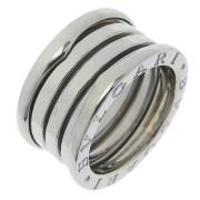 Pre-owned Metal rings Bvlgari Vintage , Gray , Dames