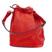 Pre-owned Fabric shoulder-bags Louis Vuitton Vintage , Red , Dames