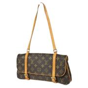 Pre-owned Canvas louis-vuitton-bags Louis Vuitton Vintage , Brown , Da...