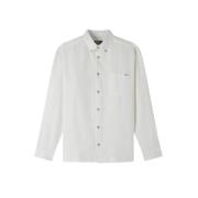 Organisch Katoen Logo Shirt A.p.c. , Beige , Heren