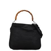 Pre-owned Leather gucci-bags Gucci Vintage , Black , Dames