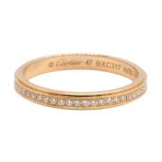 Pre-owned Rose Gold rings Cartier Vintage , Yellow , Dames