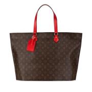 Pre-owned Leather louis-vuitton-bags Louis Vuitton Vintage , Brown , D...