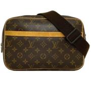 Pre-owned Canvas shoulder-bags Louis Vuitton Vintage , Brown , Dames