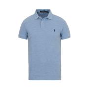 Slim Fit Lichtblauw Poloshirt Ralph Lauren , Blue , Heren