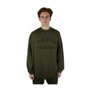 Olijf Langemouw Jersey Tee Fear Of God , Green , Heren