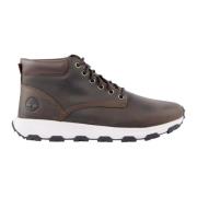 Donkerbruine Casual Laarzen Timberland , Brown , Heren