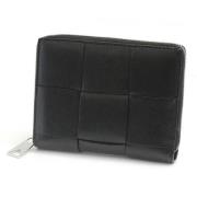 Pre-owned Leather wallets Bottega Veneta Vintage , Black , Dames