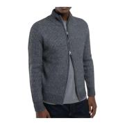 Cardigan met volledige ritssluiting Replay , Gray , Heren