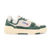 Bicolor Suède Sneakers Vetersluiting Autry , Green , Heren