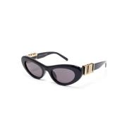 Lw401 56U 01A Sunglasses Loewe , Black , Dames