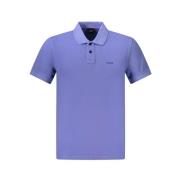 Blauw Katoenen Poloshirt Hugo Boss , Blue , Heren