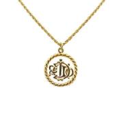 Pre-owned Metal dior-jewelry Dior Vintage , Yellow , Dames