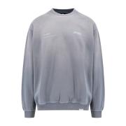 Club Beschermheer Katoenen Sweatshirt Represent , Gray , Heren