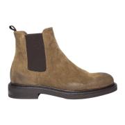 Vintage Suede Rock Style Schoenen Marco Ferretti , Brown , Heren