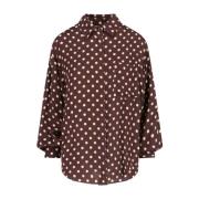 Bruine Shirt Model 5483 Aspesi , Brown , Dames