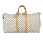 Pre-owned Canvas handbags Louis Vuitton Vintage , Gray , Dames