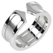 Pre-owned Metal rings Cartier Vintage , Gray , Dames