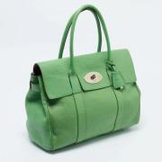 Pre-owned Leather handbags Mulberry Pre-owned , Green , Dames