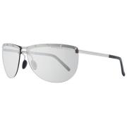 Zilveren Dames Zonnebril Ovaal Bruin Porsche Design , Gray , Dames