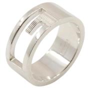 Pre-owned Metal rings Gucci Vintage , Gray , Dames