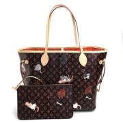 Pre-owned Canvas shoulder-bags Louis Vuitton Vintage , Brown , Dames