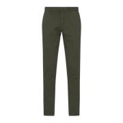 Slim Fit Chino Broek Hugo Boss , Green , Heren