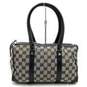 Pre-owned Canvas gucci-bags Gucci Vintage , Black , Dames