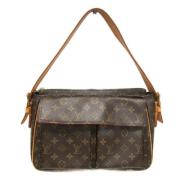 Pre-owned Canvas shoulder-bags Louis Vuitton Vintage , Brown , Dames