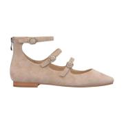 Ballerina gespen Alma EN Pena , Brown , Dames