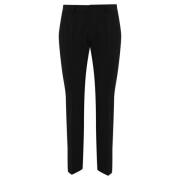 Slim Zwart Katoenen Broek Rits Sluiting PT Torino , Black , Heren