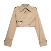 Korte jas Vetements , Beige , Dames