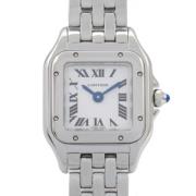 Pre-owned Metal watches Cartier Vintage , Gray , Dames