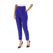 Hoge taille rechte pijp broek Pinko , Purple , Dames