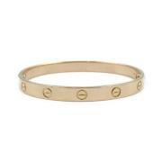 Pre-owned Rose Gold bracelets Cartier Vintage , Yellow , Dames