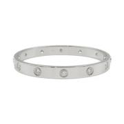 Pre-owned White Gold bracelets Cartier Vintage , Gray , Dames