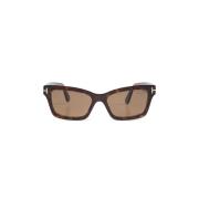 Zonnebril Tom Ford , Brown , Dames