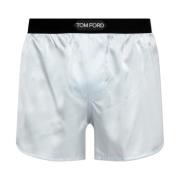 Zijden lingerie shorts Tom Ford , White , Heren