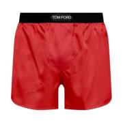 Zijden lingerie shorts Tom Ford , Red , Heren