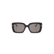 Zonnebril Tom Ford , Black , Dames