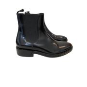 Pre-owned Leather boots Balenciaga Vintage , Black , Dames