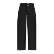 Kreukelbroek Jil Sander , Black , Heren