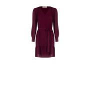 Elegante Jurk Collectie Herfst Winter Rinascimento , Red , Dames