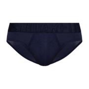 Slips met logo Dsquared2 , Blue , Heren