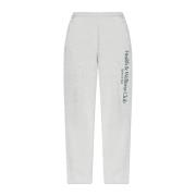 Sweatpants uit de H&W Crest - Heather collectie Sporty & Rich , Gray ,...