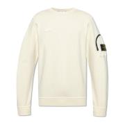 Sweatshirt met logo Stone Island , Beige , Heren