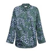 Zijden overhemd Lanvin , Green , Dames