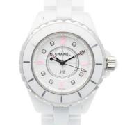 Pre-owned Glass watches Chanel Vintage , Gray , Dames